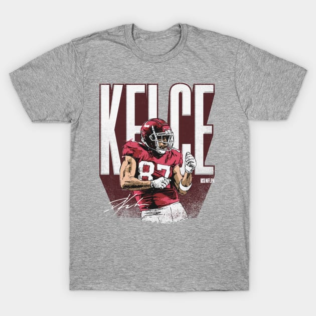 Travis Kelce Kansas City Dance Bold T-Shirt by MASTER_SHAOLIN